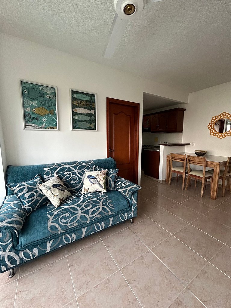 Apartamento Amblado en Conjunto Torres Flotantes