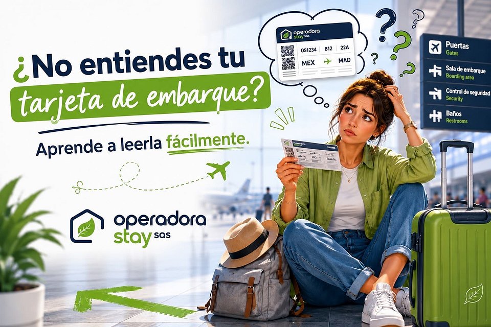 ¿NO ENTIENDES TU TARJETA DE EMBARQUE? APRENDE A LEERLA FACILMENTE.