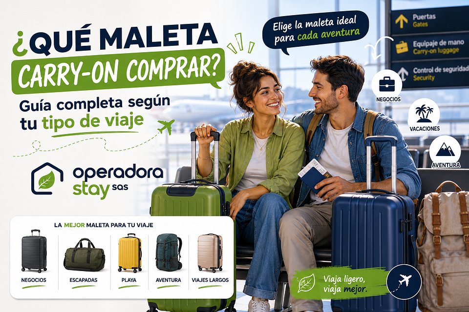 ¿QUE MALETA CARRY-ON COMPRAR? GUIA COMPLETA SEGUN TU TIPO DE VIAJE